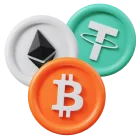 All cryptocurrencies are supported at Sloto Top Online Casino